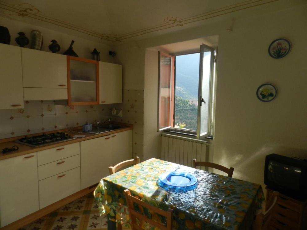 Trilocale In Dimora Tipica Montale (Liguria) Exterior foto